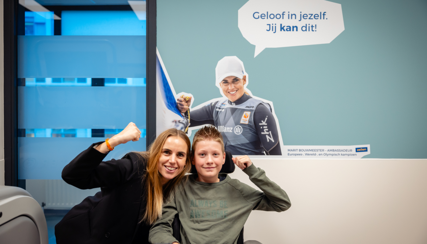 Marit Bouwmeester topsport-ambaassadeur Spieren voor Spieren title=