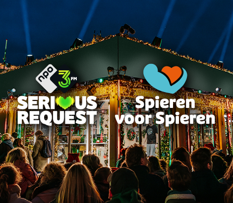 THE WORD IS OUT: Spieren voor Spieren is het goede doel van 3FM Serious Request